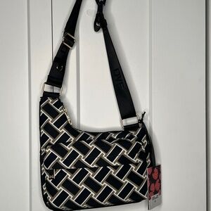 Diane Von Furstenberg x Target Vintage Weave Neutral Utility Crossbody Bag NWT